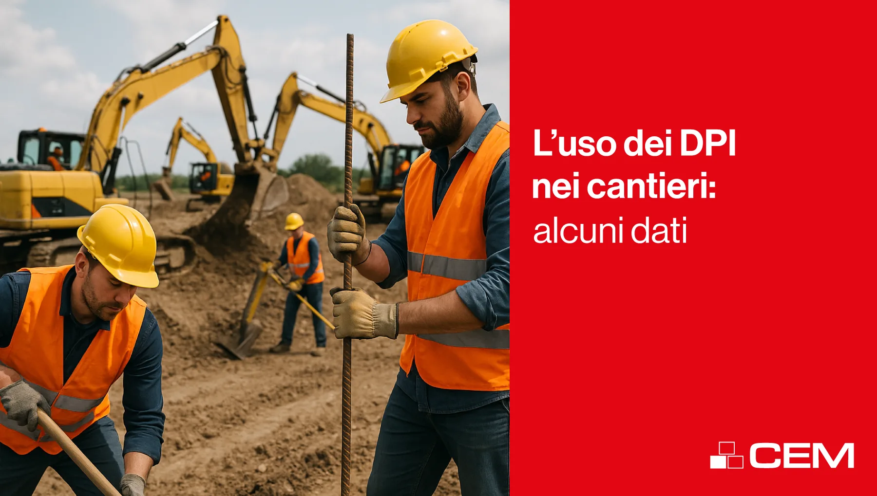 Uso dei DPI nei cantieri: alcuni dati