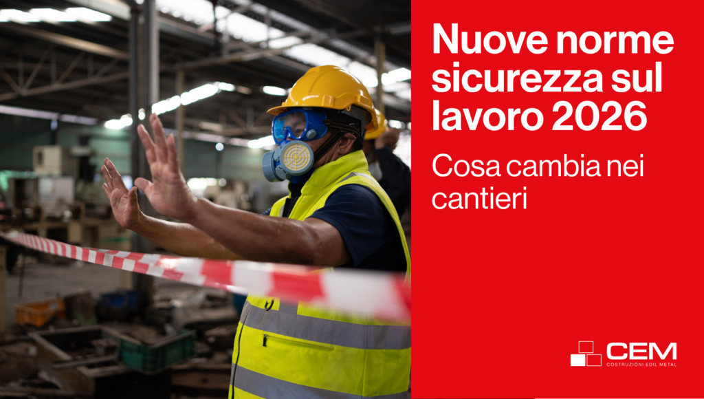 Nuove norme sicurezza sul lavoro 2026